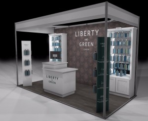 Liberty and Green - 3D Illustration - Olympia - Indepenent Hotels Roadshow
